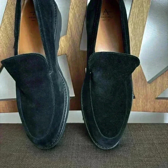 Aquatalia Kelsey Suede Loafers used like a new made in Italy - Picture 3 of 9